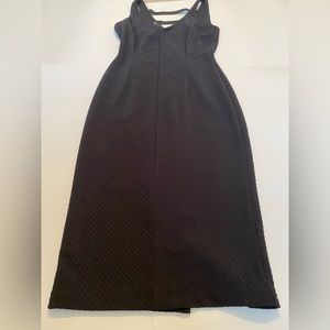 Metaphor Black Sleeveless Midi Dress- Size XS